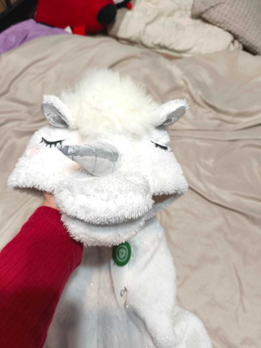 Salopeta pufoasa,alb unicorn,98/204