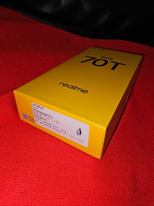 Realme Note 70T 128GB - Чисто Нов смартфон