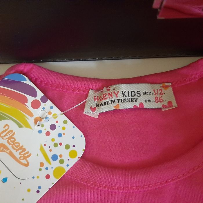 Тениска за момиченце 86, 92