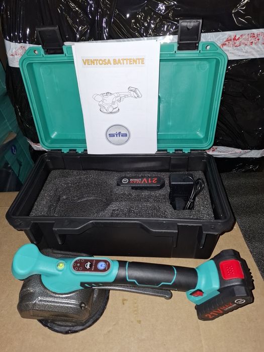 Sifa ventuza vibrator profesional cu baterie 21 V pentru gresie