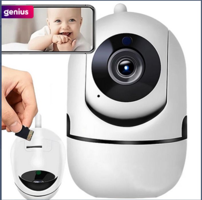 Бебефон с WiFi и камера – HD видео, аудио, нощно виждане