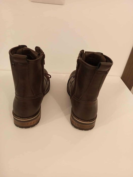 Ghete de piele Jack&Jones/ Ghete Noi / 41, 42, 43