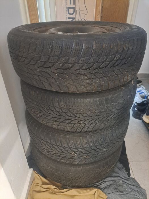 Roți Skoda / Seat iarnă, 4 bucăți second hand (100 lei bucata)