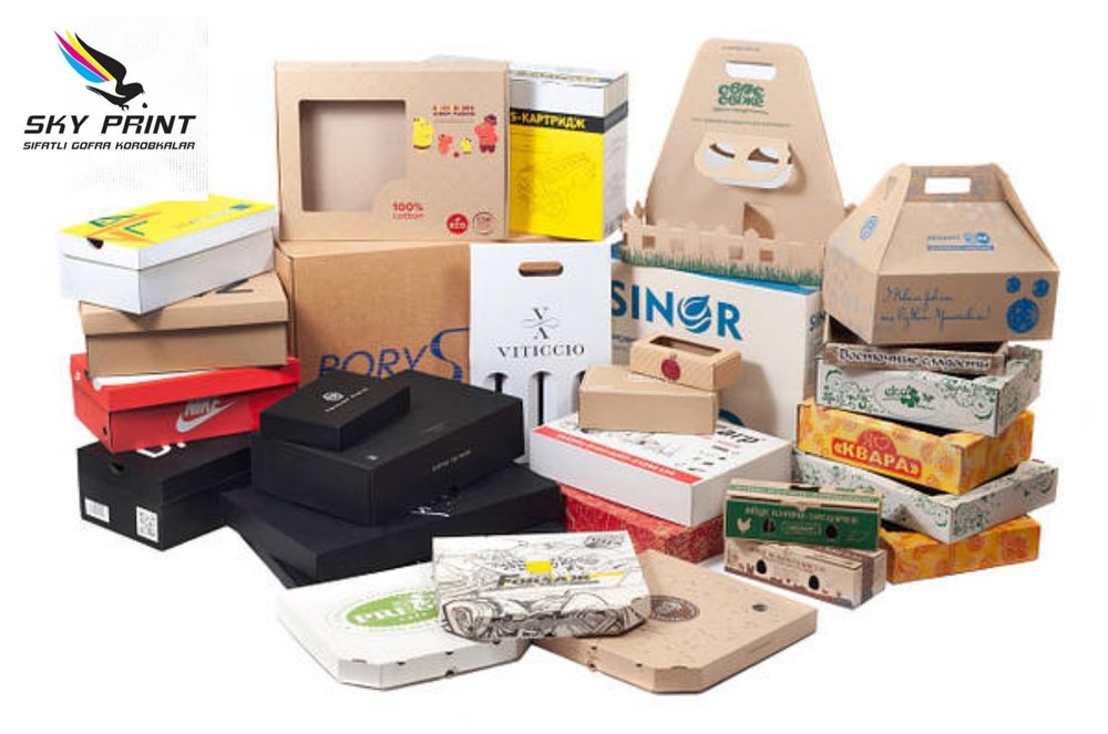 Гофра каробка ишлабчикариш, барча турда бор