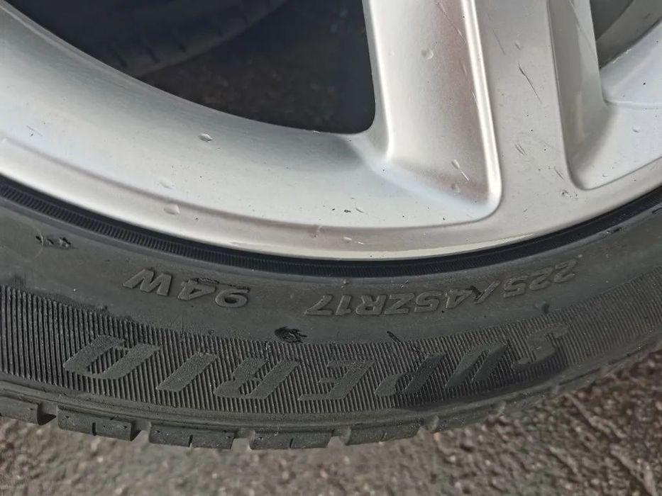 4 x Jante Audi R17 7,5Jx17H2 ET56 Originale