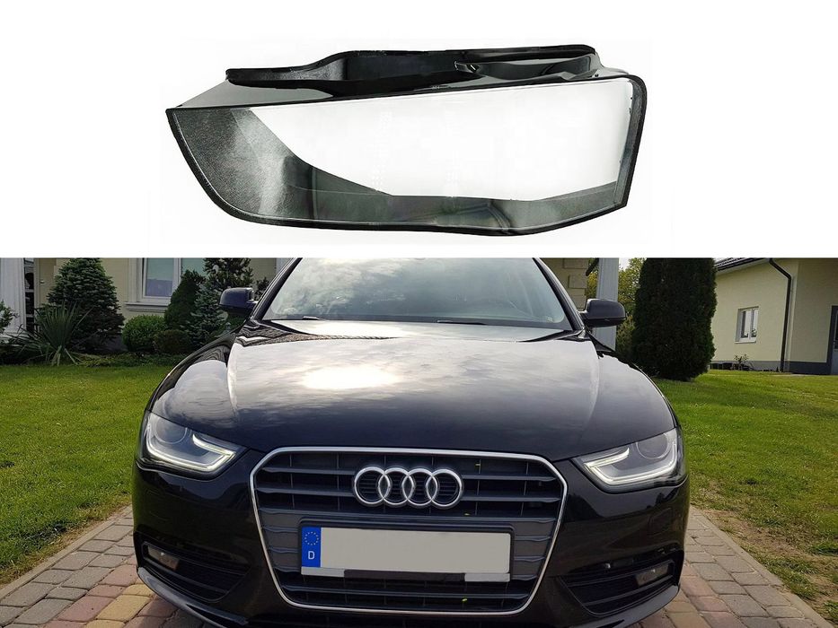 Стъкла за фарове на Audi A4 B8 Facelift