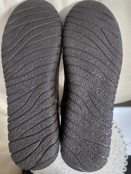 Нови кафяви ботуши  - 40 номер естествен велур