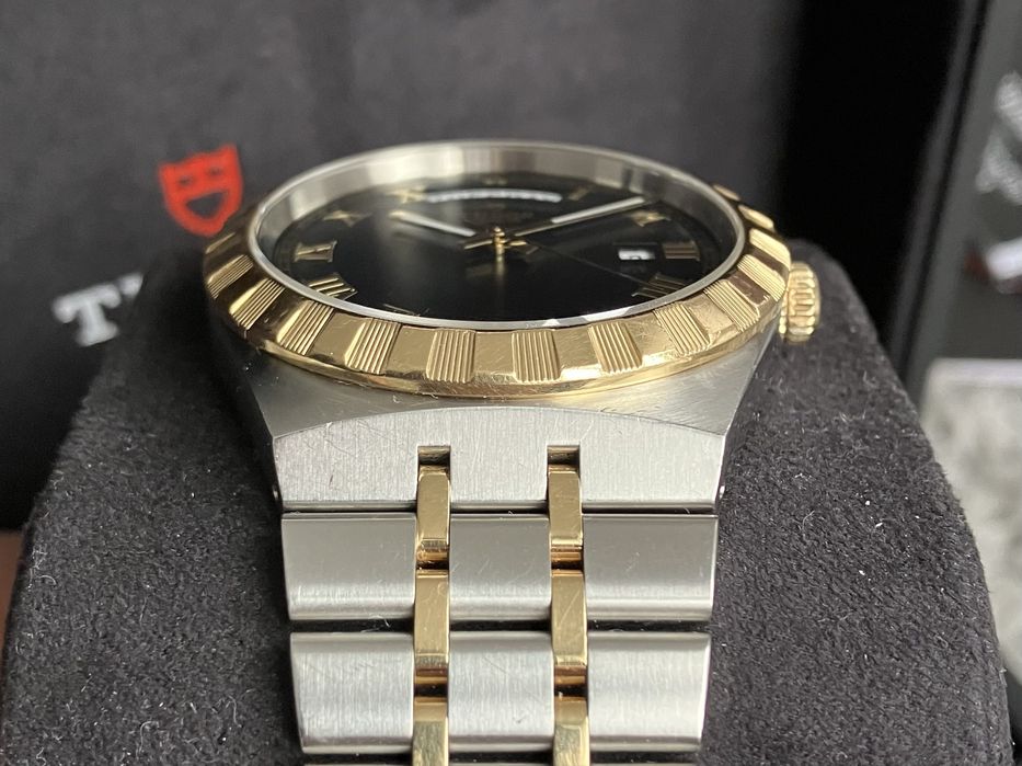 Tudor royal date day 41 mm Steel & Gold