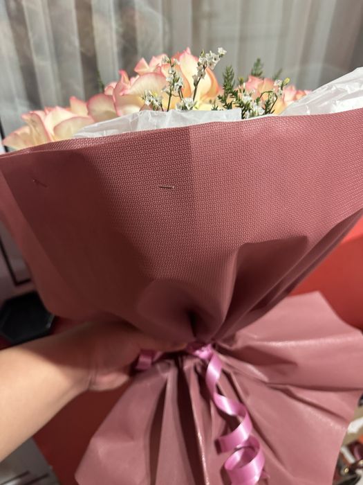 Букет свежи красивый