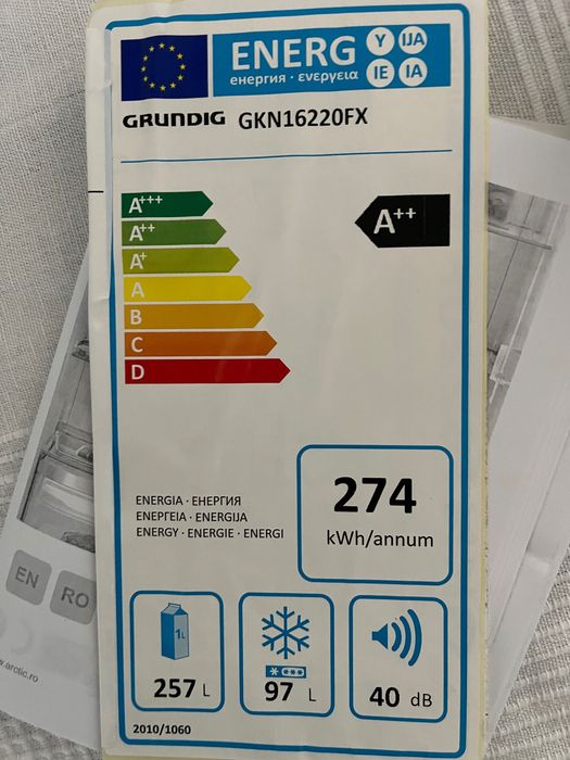 Combină frigorifică total no frost Grundig