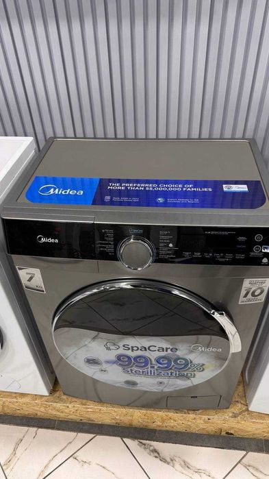 Стиральная машина от Midea MFK03W70B/S-C (7 кг) + САМЫЕ НИЗКИЕ ЦЕНЫ !