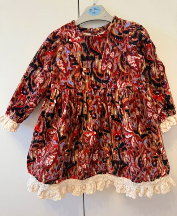 Rochita Inimioara catifea 2-3 ani