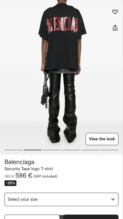Тениски Dsquared Balenciaga