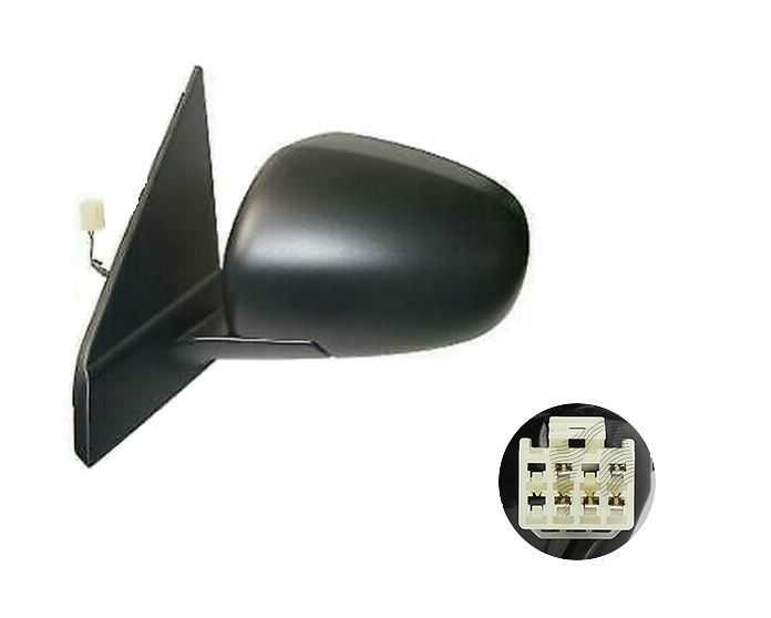 Oglinda exterioara Suzuki Vitara, 03.2015-, stanga/dreapta, reglare electrica; grunduit; incalzit; sticla convexa; geam cromat; 8 gauri / 5 pini, View Max