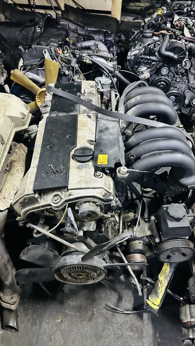 W210 w202 m104 3.2 матор каробка двигатель авторазбор мерседес бу