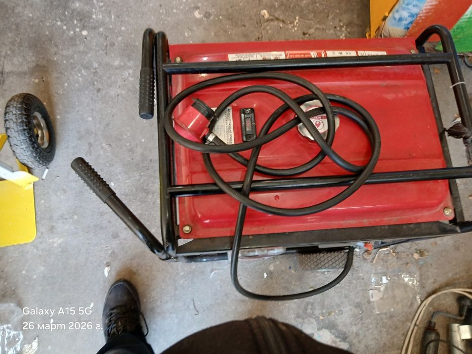Агрегат на газ бензин 9.5 киловата