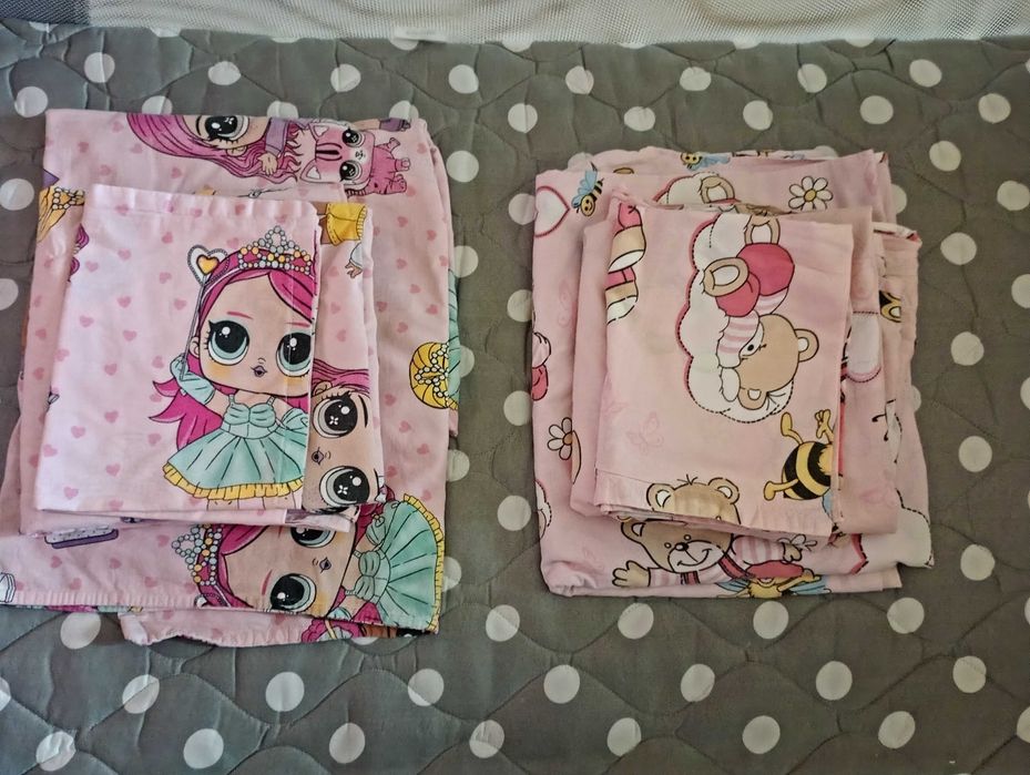 Продавам сгъваема кошара за момиче на 2 нива