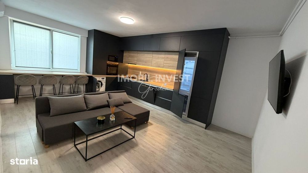 Apartament modern,2 camere, etaj 2,complet mobilat -utilat,cartier nou