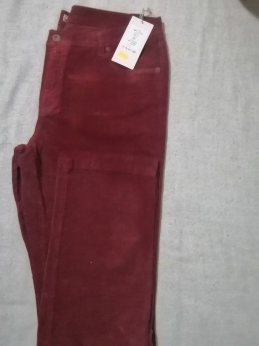 Pantaloni de bărbați vișiniu  mărimea 52