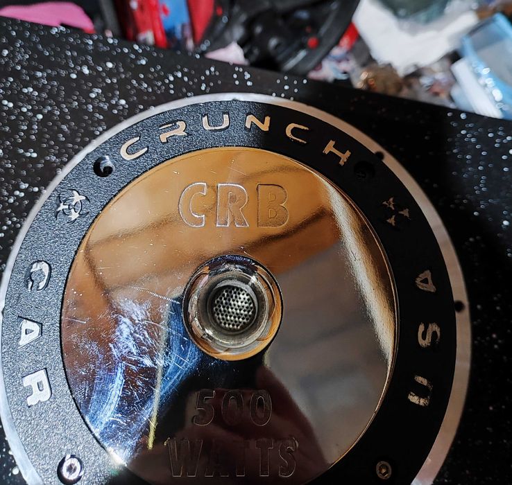 Subwoofer auto crunch