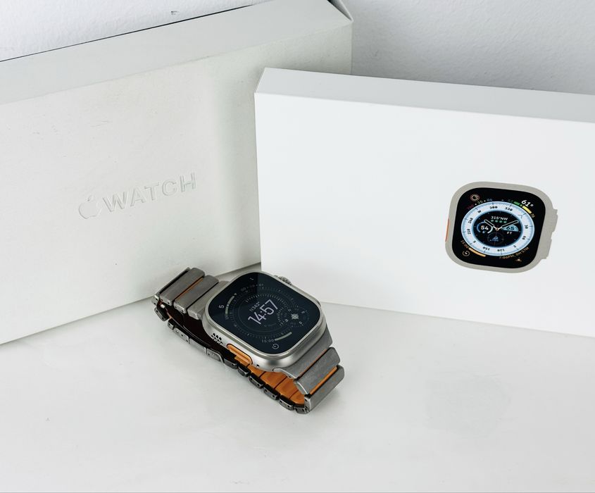 Apple Watch Ultra 49mm Cellular Titanium Отличен! Гаранция!