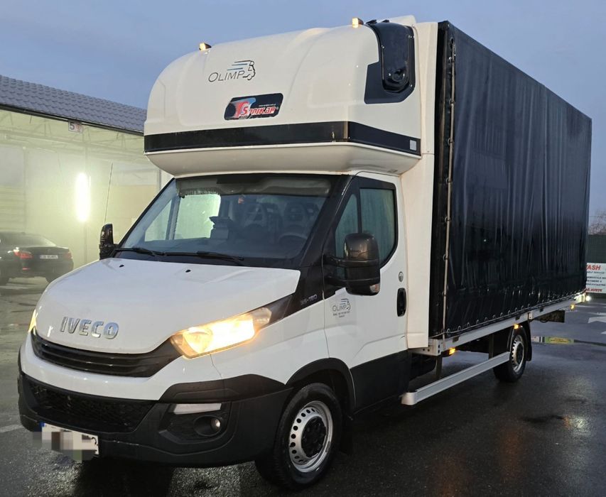IVECO DAILY 35s18- 10 europaleti, fabric. 2018, Euro 6, nu master