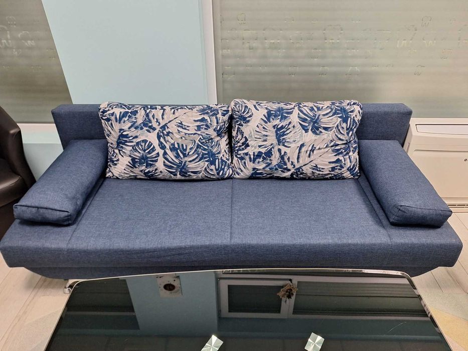 Диван текстил с функция сън