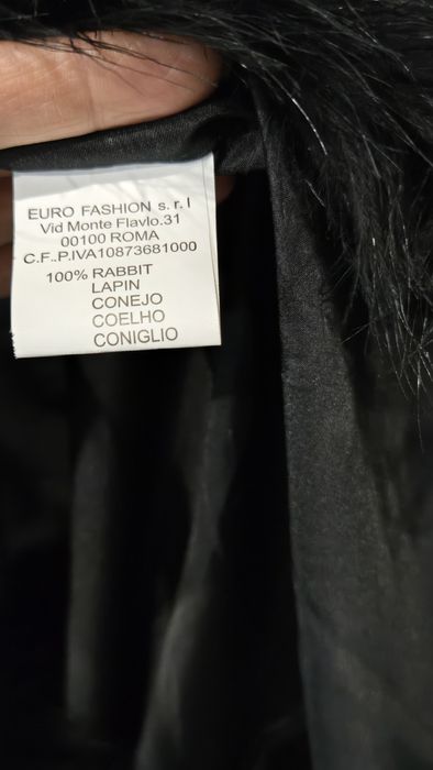 Елек от заешка кожа