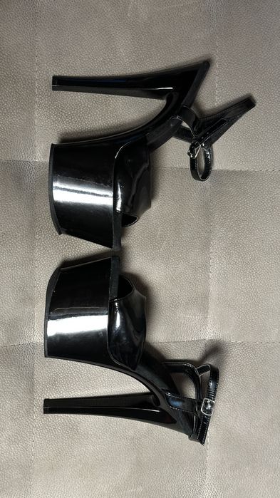 Стрипы PLEASER. р-р 38. Черные. Оригинал.