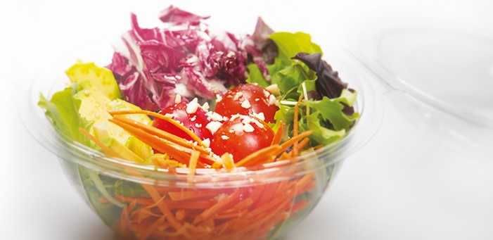 Хранителни опаковки за салати