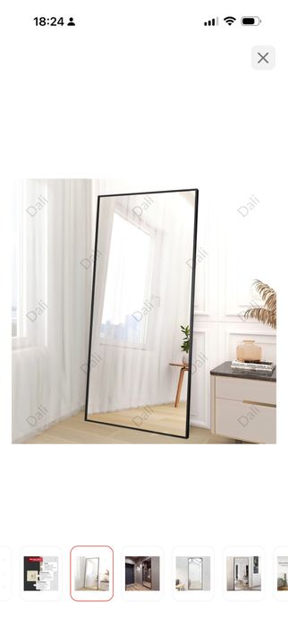 Зеркало в рост большое настенное, напольное