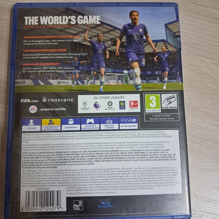 Диск Fifa 23 ps4
