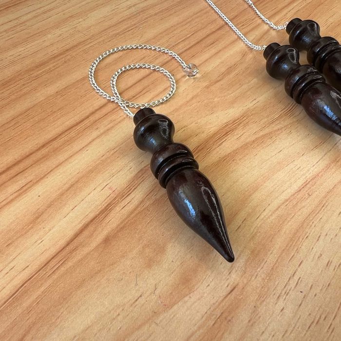 Махало за Радиестезия - Дървено Махало за Гадаене - Махало на верига