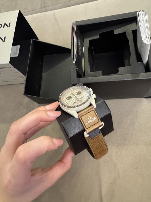 Omega X Swatch Mission to Saturn ceas