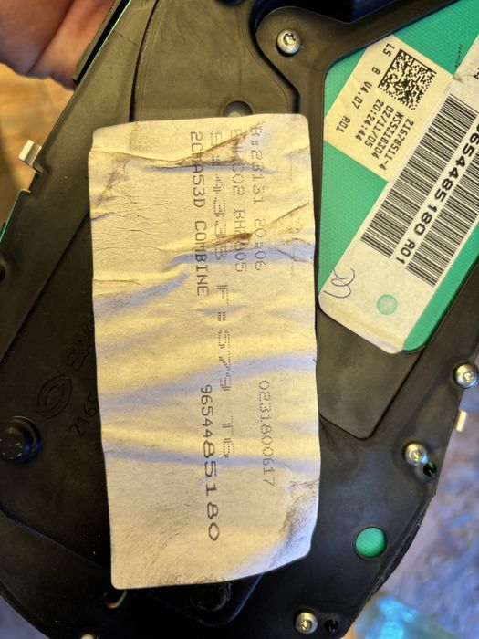 Табла за Пежо 307 фейс бензин дизел 03-08