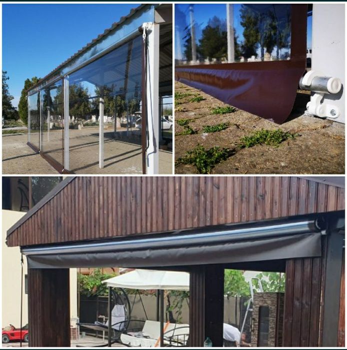 Închideri terase și foișoare