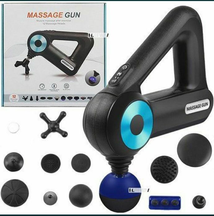 Электрический массажер для тела ручной 12в1