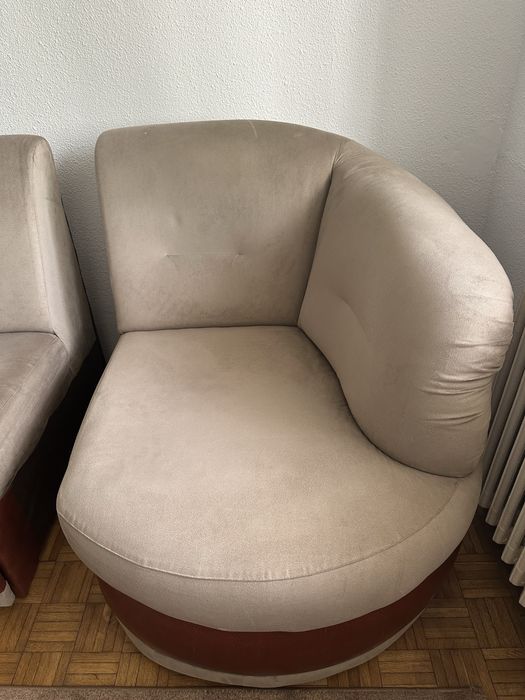 Canapea colțar extensibila + fotoliu