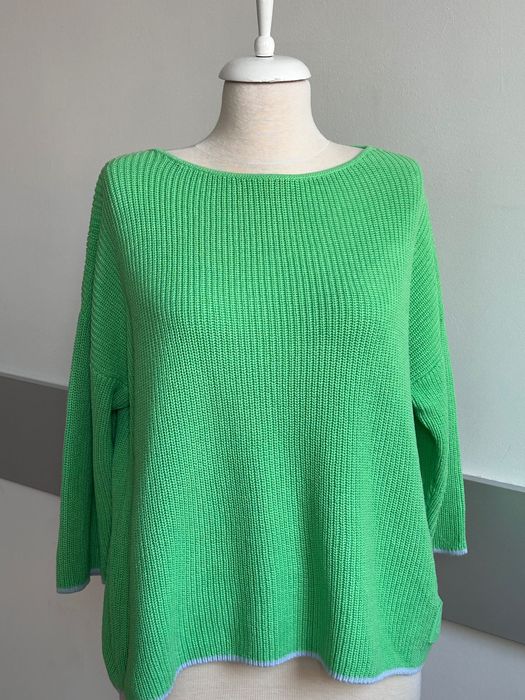 Супер готина блуза в пастелно зелен цвят Comma