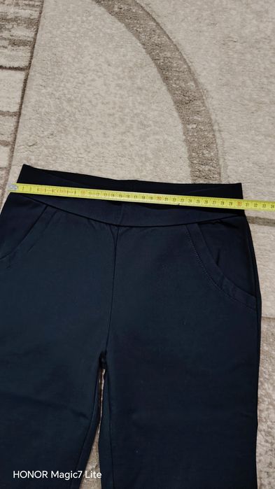 Colanți bleumarin cu buzunare