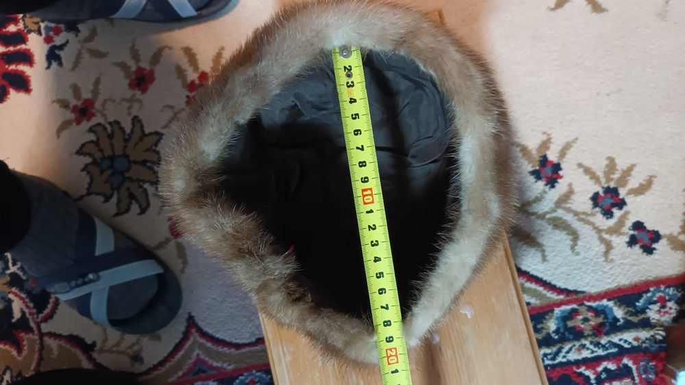 Caciula de blana naturala nr.9