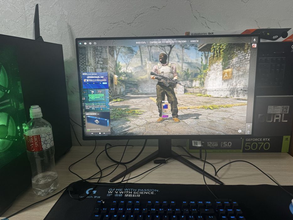 Мощный сетап полный набор 7800XD+RTX5070