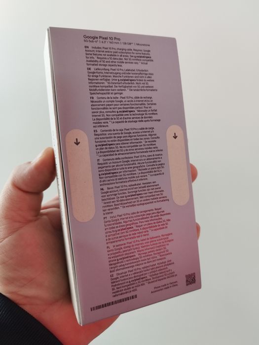 Pixel 10 Pro Moonstone Sigilat