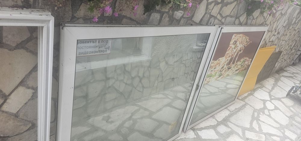 Алуминиева плъзгаща дограма 2 бр