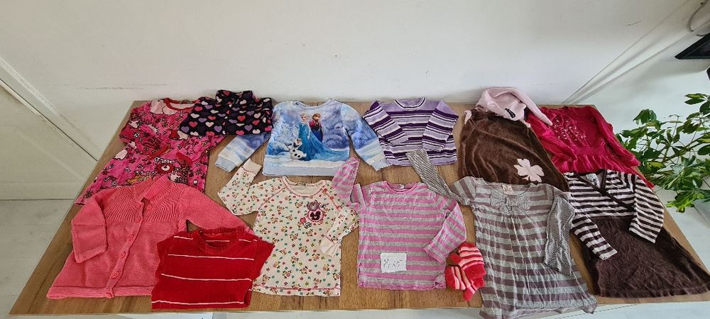 Лот момиче 3 години есен зима 22 части