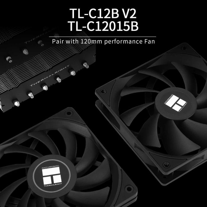 Cooler CPU procesor aer Thermalright Royal Knight 120 SE,PWM AMD Intel