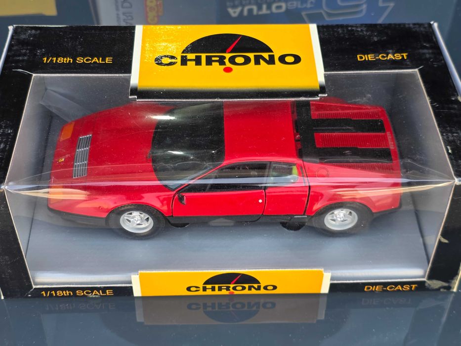 Macheta Auto 1/18 Chrono Ferrari 512 BB Rosu