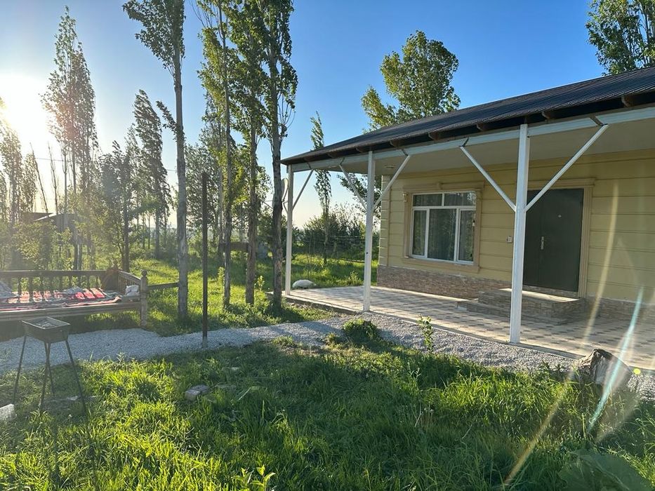 Участок с домиком