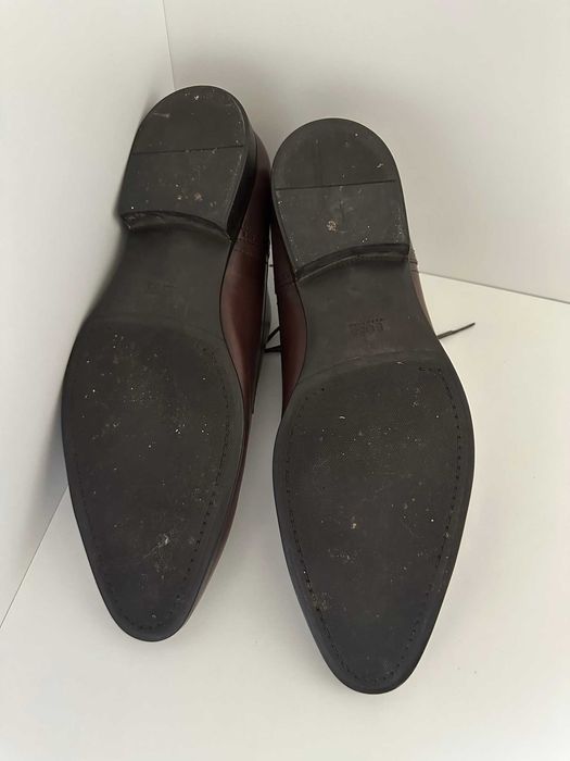 Мъжки обувки от естествена кожа Hugo Boss