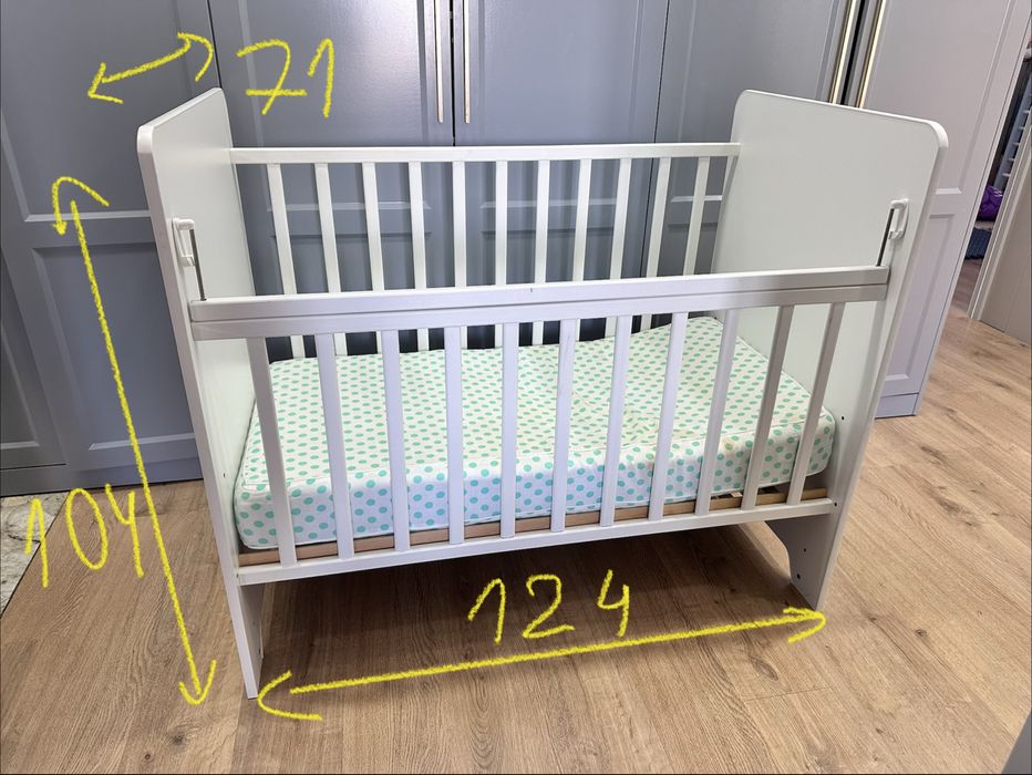 Продам кроватку детскую